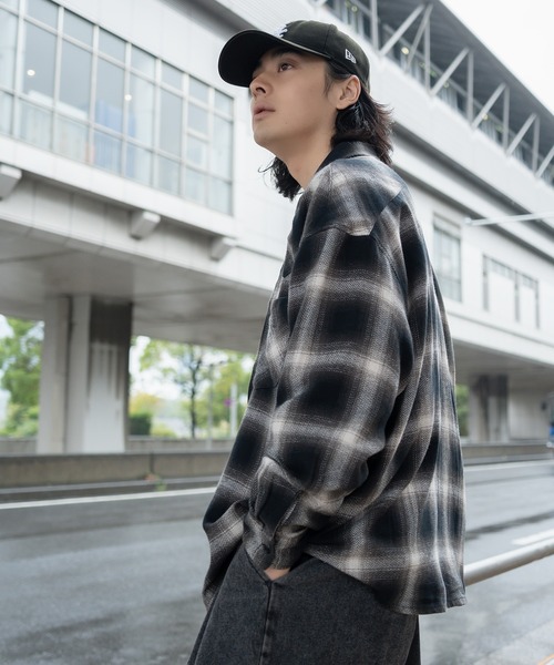 kutir（クティール）の「ウエスタンビックネルシャツ（シャツ/ブラウス・メンズ・ベージュ/レッド/ブラック・MEDIUM/LARGE）」の5枚目の写真