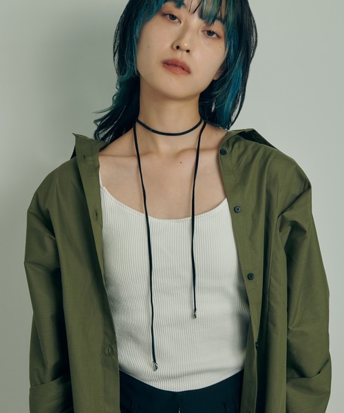 GOLDY（ゴールディ）の「ジグリー メタル ハート ベルベット タイ ネックレス（ネックレス・レディース・ゴールド/シルバー・FREE）」の7枚目の写真