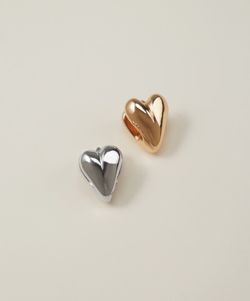 GOLDY（ゴールディ）の「ジグリー メタル ハート ベルベット タイ ネックレス（ネックレス・レディース・ゴールド/シルバー・FREE）」の8枚目の写真