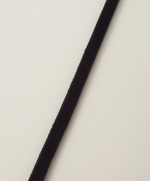 GOLDY（ゴールディ）の「ジグリー メタル ハート ベルベット タイ ネックレス（ネックレス・レディース・ゴールド/シルバー・FREE）」の9枚目の写真