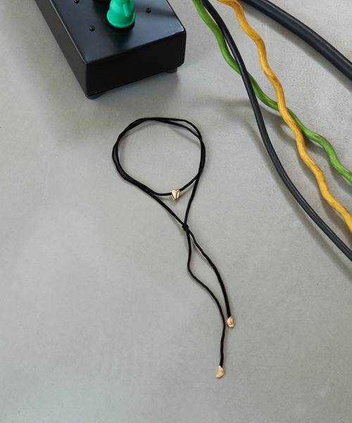 GOLDY（ゴールディ）の「ジグリー メタル ハート ベルベット タイ ネックレス（ネックレス・レディース・ゴールド/シルバー・FREE）」の15枚目の写真