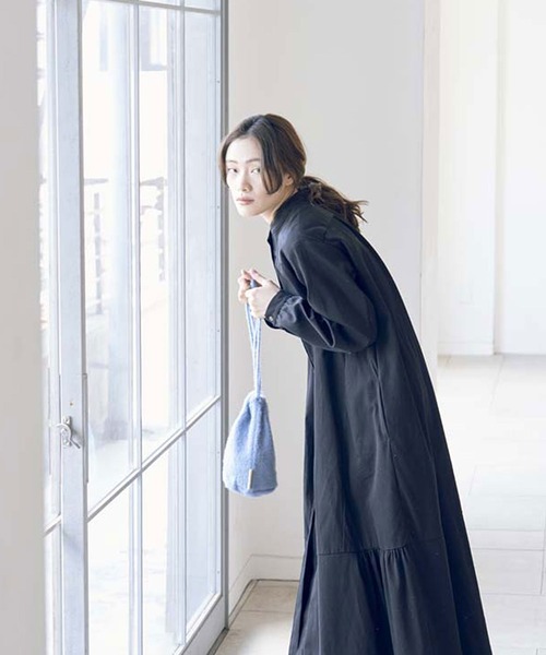 odds MOHAIR POUCH オッズ モヘアポーチ 巾着バッグ ミニ バケットバッグ（ショルダーバッグ）｜HIGHTIDE（ハイタイド）