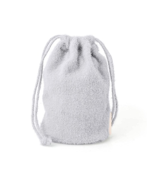 odds MOHAIR POUCH オッズ モヘアポーチ 巾着バッグ ミニ バケットバッグ（ショルダーバッグ）｜HIGHTIDE（ハイタイド）