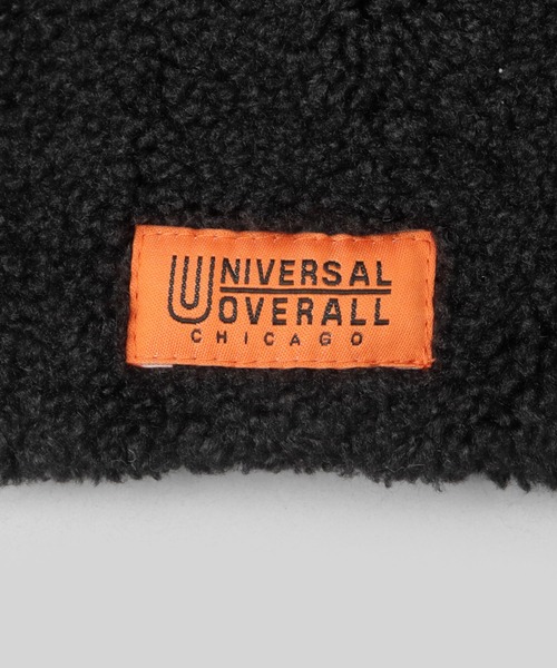 UNIVERSAL OVERALL（ユニバーサルオーバーオール）の「ビッグシルエット リバーシブル ボアフード バラクラバ（ネックウォーマー/スヌード・メンズ・ブラック・FREE）」の11枚目の写真