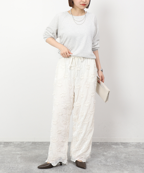 セール】【crinkle crinkle crinkle】 VELVET 3D EMBROIDERY