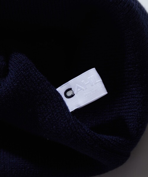 CAHLUMN（カウラム）の「CAHLUMN/カウラム Acrylic Roll Knit Cap/アクリル ロール ニットキャップ（ニットキャップ/ビーニー・メンズ・ブラウン/ダークブラウン/ワインレッド/マスタード/ネイビー・ﾌﾘ-）」の11枚目の写真