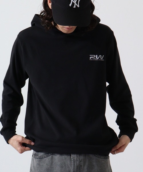 FUNALIVE（ファンアライブ）の「ストレッチフリースパーカーTシャツ（Tシャツ/カットソー・メンズ・グレー系その他2/ブラック系1・XL/M/L）」の2枚目の写真