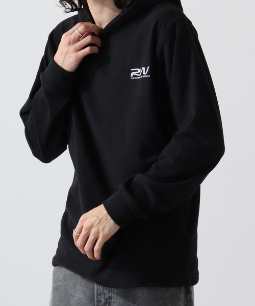 FUNALIVE（ファンアライブ）の「ストレッチフリースパーカーTシャツ（Tシャツ/カットソー・メンズ・グレー系その他2/ブラック系1・XL/M/L）」の4枚目の写真