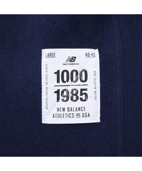 NEW BALANCE(ニューバランス)の「1000 スウェットクルーレギュラーフィット(スウェット・メンズ・ネイビー・MEDIUM/SMALL/LARGE/X-LARGE)」の3枚目の写真