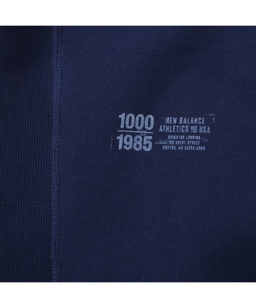 NEW BALANCE(ニューバランス)の「1000 スウェットクルーレギュラーフィット(スウェット・メンズ・ネイビー・MEDIUM/SMALL/LARGE/X-LARGE)」の5枚目の写真