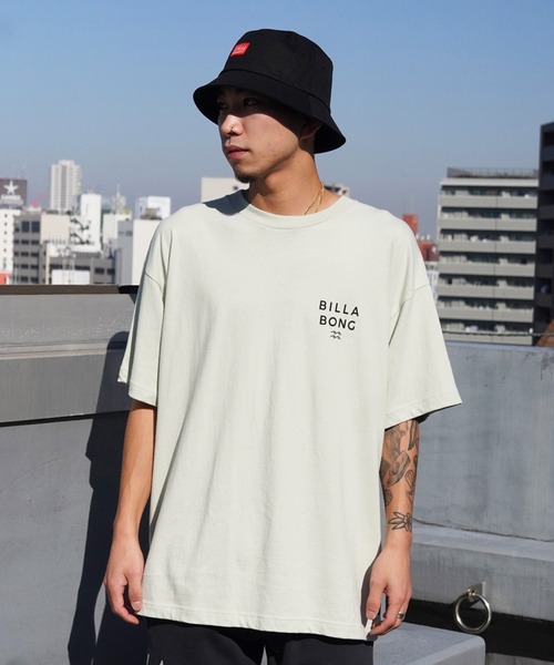 BILLABONG（ビラボン）の「BILLABONG/ビラボン 半袖Tシャツ ワイドシルエット Tee BE011-213（Tシャツ/カットソー・メンズ・ブラック/オフホワイト/セージグリーン・L/M/S/XL）」の6枚目の写真