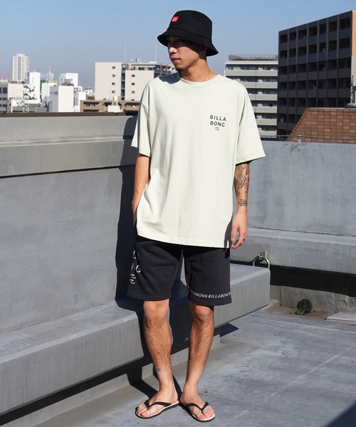 BILLABONG（ビラボン）の「BILLABONG/ビラボン 半袖Tシャツ ワイドシルエット Tee BE011-213（Tシャツ/カットソー・メンズ・ブラック/オフホワイト/セージグリーン・L/M/S/XL）」の8枚目の写真