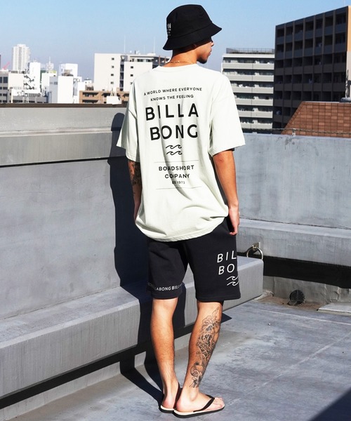 BILLABONG（ビラボン）の「BILLABONG/ビラボン 半袖Tシャツ ワイドシルエット Tee BE011-213（Tシャツ/カットソー・メンズ・ブラック/オフホワイト/セージグリーン・L/M/S/XL）」の9枚目の写真