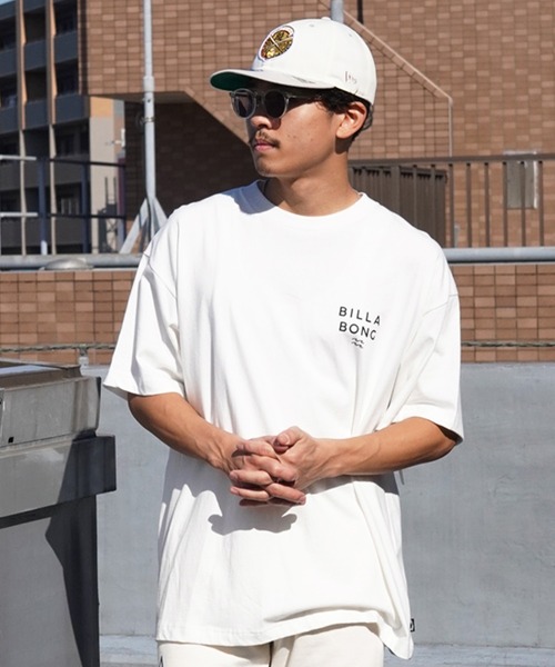 BILLABONG（ビラボン）の「BILLABONG/ビラボン 半袖Tシャツ ワイドシルエット Tee BE011-213（Tシャツ/カットソー・メンズ・ブラック/オフホワイト/セージグリーン・L/M/S/XL）」の11枚目の写真