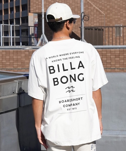 BILLABONG（ビラボン）の「BILLABONG/ビラボン 半袖Tシャツ ワイドシルエット Tee BE011-213（Tシャツ/カットソー・メンズ・ブラック/オフホワイト/セージグリーン・L/M/S/XL）」の12枚目の写真