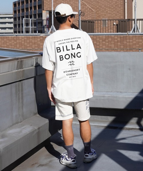 BILLABONG（ビラボン）の「BILLABONG/ビラボン 半袖Tシャツ ワイドシルエット Tee BE011-213（Tシャツ/カットソー・メンズ・ブラック/オフホワイト/セージグリーン・L/M/S/XL）」の5枚目の写真