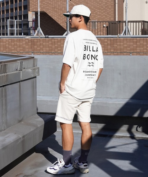 BILLABONG（ビラボン）の「BILLABONG/ビラボン 半袖Tシャツ ワイドシルエット Tee BE011-213（Tシャツ/カットソー・メンズ・ブラック/オフホワイト/セージグリーン・L/M/S/XL）」の14枚目の写真