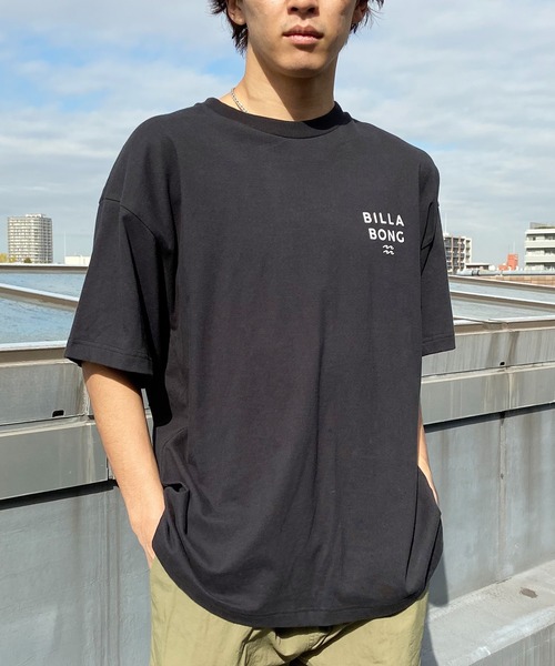 BILLABONG（ビラボン）の「BILLABONG/ビラボン 半袖Tシャツ ワイドシルエット Tee BE011-213（Tシャツ/カットソー・メンズ・ブラック/オフホワイト/セージグリーン・L/M/S/XL）」の15枚目の写真