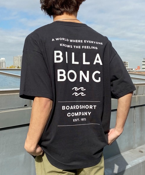 BILLABONG（ビラボン）の「BILLABONG/ビラボン 半袖Tシャツ ワイドシルエット Tee BE011-213（Tシャツ/カットソー・メンズ・ブラック/オフホワイト/セージグリーン・L/M/S/XL）」の16枚目の写真