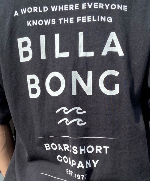 BILLABONG（ビラボン）の「BILLABONG/ビラボン 半袖Tシャツ ワイドシルエット Tee BE011-213（Tシャツ/カットソー・メンズ・ブラック/オフホワイト/セージグリーン・L/M/S/XL）」の22枚目の写真