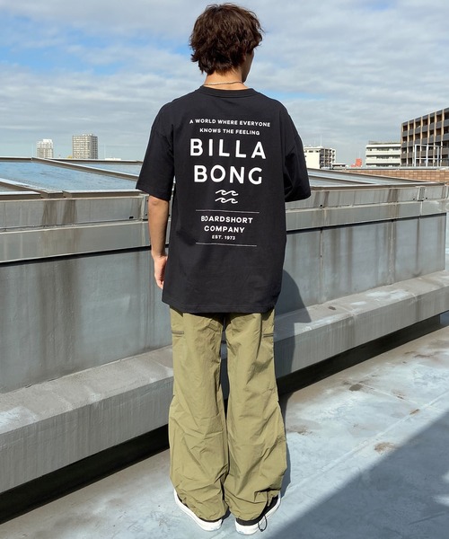 BILLABONG（ビラボン）の「BILLABONG/ビラボン 半袖Tシャツ ワイドシルエット Tee BE011-213（Tシャツ/カットソー・メンズ・ブラック/オフホワイト/セージグリーン・L/M/S/XL）」の20枚目の写真