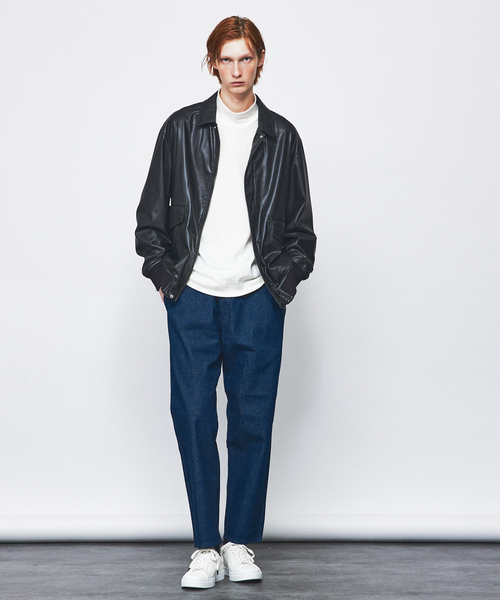 Lee（リー）の「【Lee/リー】Fleeasy Narrow/フリージーナロー LM5807/フリーサイズ /テーパードパンツ（その他パンツ・メンズ・ブラック/ダークネイビー/ホワイト/インディゴブルー/ストライプ/カーキ・フリー）」の12枚目の写真