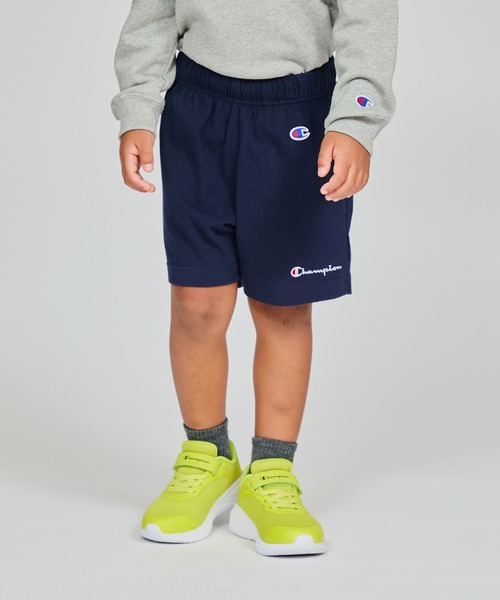 Champion(チャンピオン)の「【Champion/チャンピオン】キッズ ベーシック ショーツ(その他パンツ・キッズ・グレー/ブラック/アクア/ネイビー/グリーン系その他/ゴールド・100/110/120/130/140/150/160)」の1枚目の写真