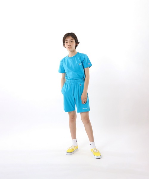 Champion(チャンピオン)の「【Champion/チャンピオン】キッズ ベーシック ショーツ(その他パンツ・キッズ・グレー/ブラック/アクア/ネイビー/グリーン系その他/ゴールド・100/110/120/130/140/150/160)」の5枚目の写真