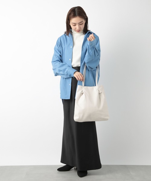 T・S・L(ティーエスエル)の「【T・S・L】ノットデザイントートバッグ /1241-209-1(トートバッグ・レディース・イエロー/アイボリー/ブラック/サックスブルー・FREE)」の19枚目の写真