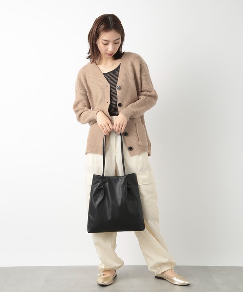 T・S・L(ティーエスエル)の「【T・S・L】ノットデザイントートバッグ /1241-209-1(トートバッグ・レディース・イエロー/アイボリー/ブラック/サックスブルー・FREE)」の14枚目の写真