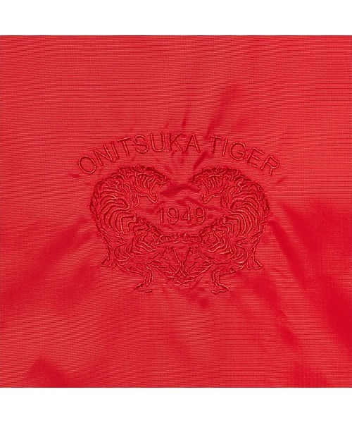 Onitsuka Tiger(オニツカタイガー)の「COACH JACKET / コーチジャケット(ナイロンジャケット・レディース・ブラック/レッド・M/L/XL/S)」の5枚目の写真
