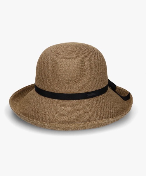 arth（アース）の「arth PaperBD Washable Sailor / アース（ハット・レディース・ブラウン/ベージュ・MEDIUM）」の3枚目の写真