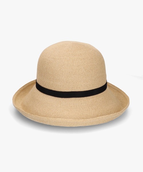 arth（アース）の「arth PaperBD Washable Sailor / アース（ハット・レディース・ブラウン/ベージュ・MEDIUM）」の6枚目の写真