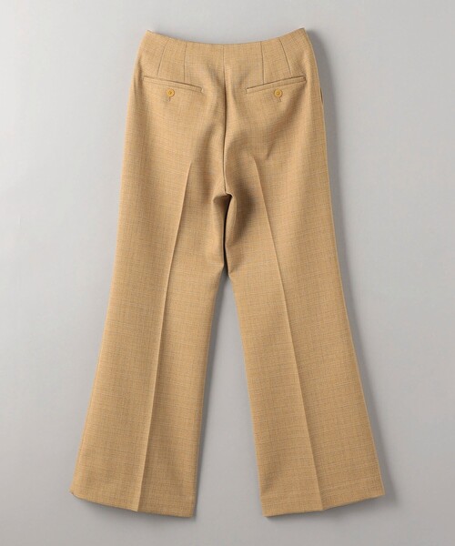 BEAUTY&YOUTH UNITED ARROWS（ビューティーアンドユースユナイテッドアローズ）の「ポリエステル フレアパンツ（スラックス・レディース・ベージュ・S/M/XS）」の7枚目の写真