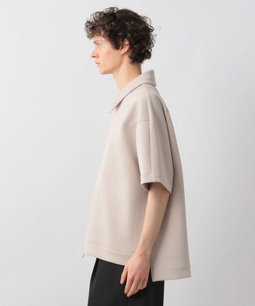 STERNBERG（スタンバーグ）の「STERNBERG/ダンボールニットZIPブルゾン/270709（その他アウター・メンズ・ライトベージュ/ブラック・MEDIUM/LARGE）」の17枚目の写真