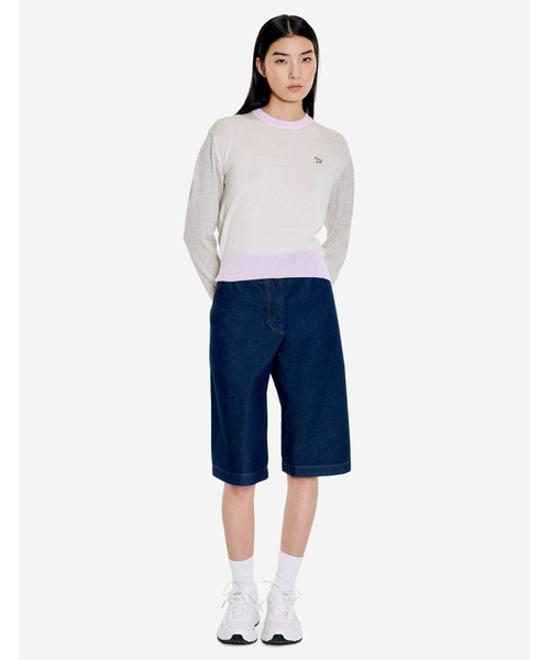 MAISON KITSUNE★ベビーフォックスパッチレギュラー ショーツ MAISON KITSUNE☆ベビーフォックスパッチレギュラー ショーツ