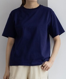 NAVY 抗菌・UVカット・紫外線対策 ベーシッククルーTシャツ