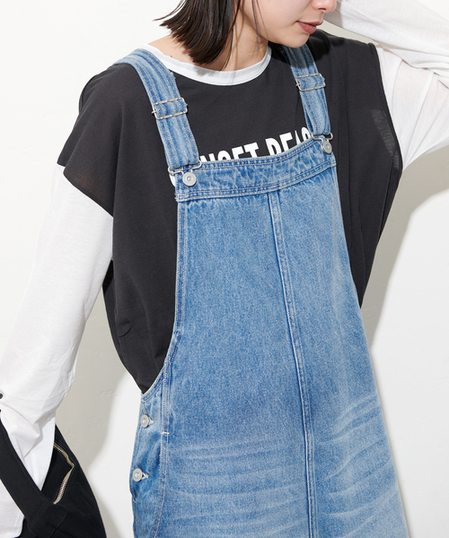 JOURNAL STANDARD(ジャーナルスタンダード)の「シアーロゴロンT(Tシャツ/カットソー・レディース・チャコールグレー/ホワイト・FREE)」の10枚目の写真