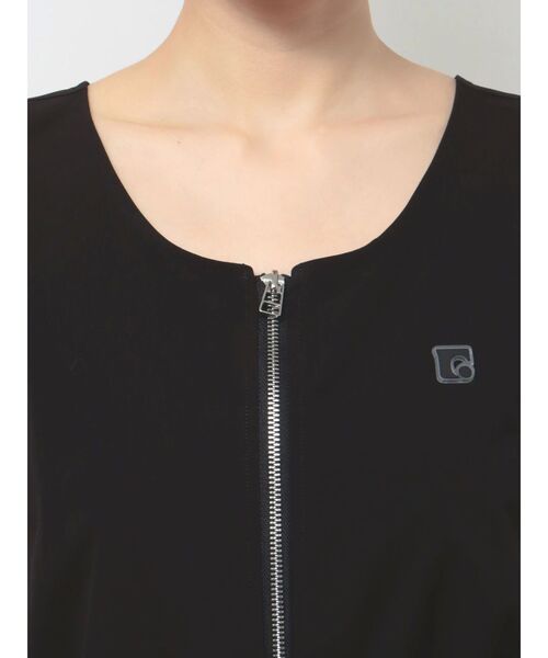 EMODA（エモダ）の「ナイロンボックスタンクトップ（タンクトップ・レディース・ベージュ/ホワイト/ブラック・FREE）」の12枚目の写真