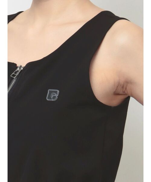 EMODA（エモダ）の「ナイロンボックスタンクトップ（タンクトップ・レディース・ベージュ/ホワイト/ブラック・FREE）」の11枚目の写真