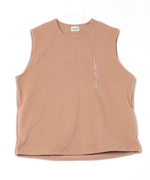 PHATEE（ファッティー）の「【PHATEE】ファティー PHATEE CREW VEST（ベスト・メンズ・ベージュ/カーキ/グレー・LARGE/X-LARGE/MEDIUM）」の7枚目の写真