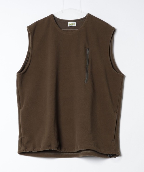 PHATEE（ファッティー）の「【PHATEE】ファティー PHATEE CREW VEST（ベスト・メンズ・ベージュ/カーキ/グレー・LARGE/X-LARGE/MEDIUM）」の4枚目の写真