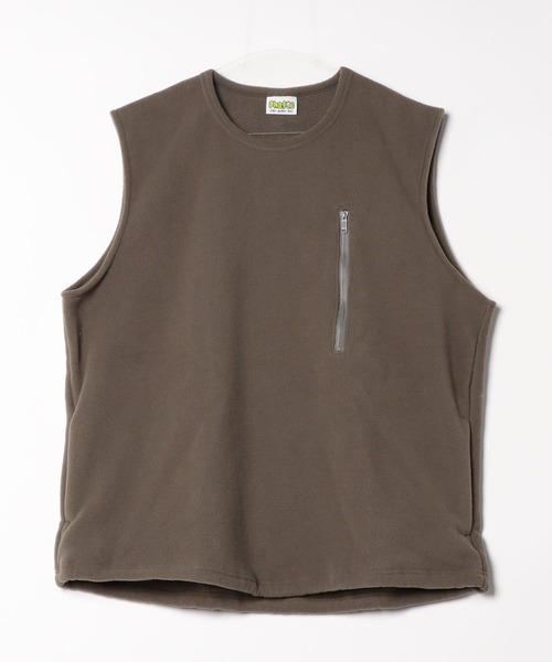 PHATEE（ファッティー）の「【PHATEE】ファティー PHATEE CREW VEST（ベスト・メンズ・ベージュ/カーキ/グレー・LARGE/X-LARGE/MEDIUM）」の5枚目の写真