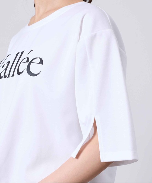 Chez toi(シェトワ)の「立体ロゴ袖スリットポンチプルオーバー(Tシャツ/カットソー・レディース・ネイビー/オフホワイト/アイボリー・FREE)」の15枚目の写真