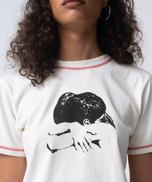 Carne Bollente(カルネボレンテ)の「The Cuddle(Tシャツ/カットソー・メンズ・クリーム・L/M/S)」の12枚目の写真