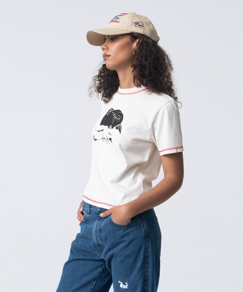 Carne Bollente(カルネボレンテ)の「The Cuddle(Tシャツ/カットソー・メンズ・クリーム・L/M/S)」の13枚目の写真