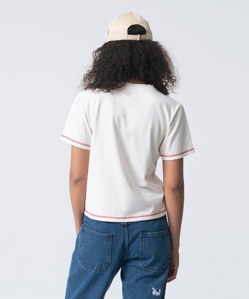 Carne Bollente(カルネボレンテ)の「The Cuddle(Tシャツ/カットソー・メンズ・クリーム・L/M/S)」の2枚目の写真