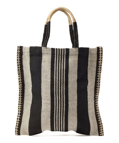 BEAMS HEART(ビームスハート)の「TARANGO / ジュートトートバッグ(トートバッグ・レディース・ブラック/レッド/ブルー・ONE SIZE)」の4枚目の写真
