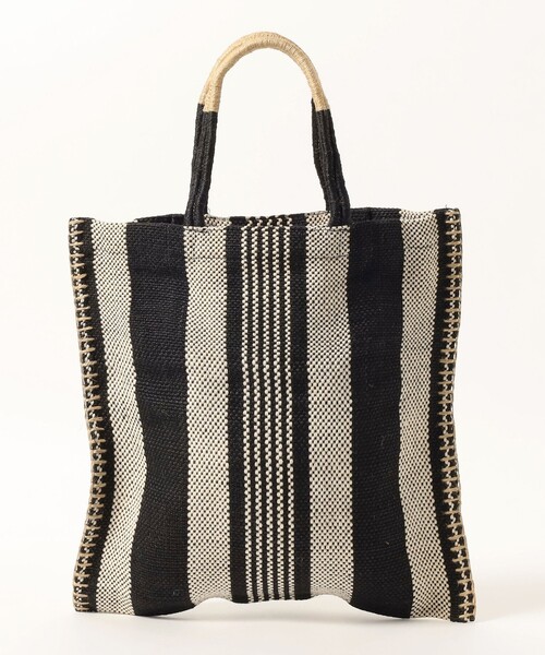BEAMS HEART(ビームスハート)の「TARANGO / ジュートトートバッグ(トートバッグ・レディース・ブラック/レッド/ブルー・ONE SIZE)」の5枚目の写真