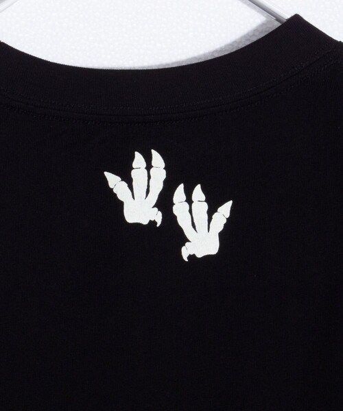 FREDY MAC（フレディーマック）の「【FREDYMAC/フレディマック】dinosaur クルーネックプリントTシャツ マックT（Tシャツ/カットソー・メンズ・ブラック/ホワイト・S/M/L）」の9枚目の写真